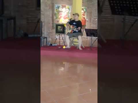 Iman Ulle live Akustik Lagu Dzikrul Maot di Acara Gelar Karya Senirupa RESONANSI Andie Aradhea.