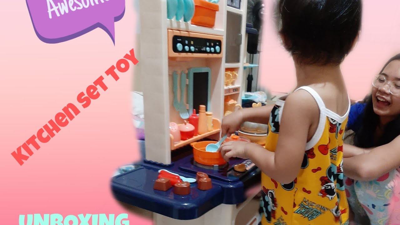 Kitchen Set Toys Unboxing YouTube