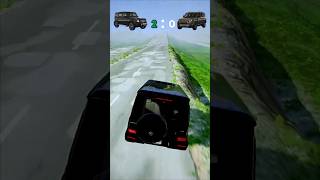 Mercedes g class 🆚 land rover defender 🚘💥 ultimate durability test #gaming #beamngdrive