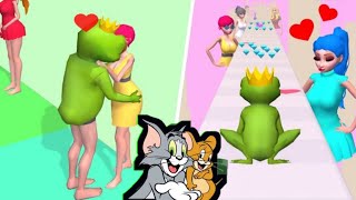 FrogPrince Rush 👸❤️🐸 All Levels Gameplay Trailer Android,ios New Game | casual games screenshot 5