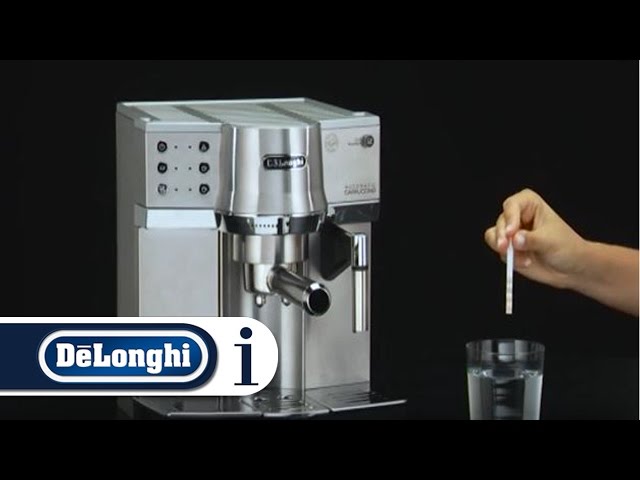 How to Set the Water Hardness of Your De'Longhi EC 860 Coffee Machine -  YouTube