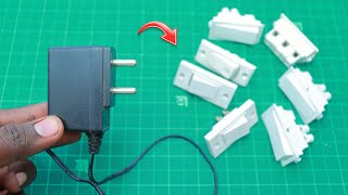 DIY bluetooth light switch using an old mobile charger