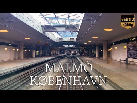 Train Driver's View: Malmö to Copenhagen (Part 1 of 2)