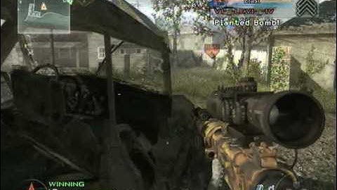 MW2, Search and destroy 2, Intervention, Overgrown