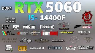 RTX 5060 + i5-14400F | Test In 28 Games With DDR4 - RTX 5060 Gaming Test screenshot 3