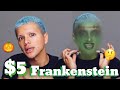 $5 Frankenstein Makeup Tutorial | Gabriel Zamora