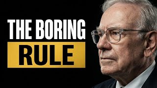 The Secret Employee: The "Boring" Wealth Rule Nobody Taught You | Buffett Logics