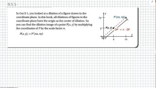 Geometry 9.5 Dilations