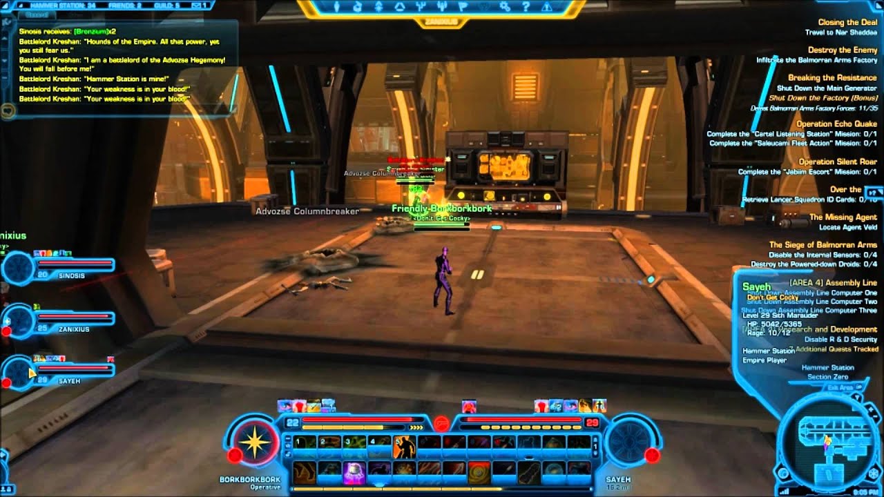 Flashpoint: Hammer Station - Battlelord Kreshan