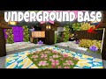 UNDERGROUND SECRET BUNKER IN MINECRAFT SURVIVAL