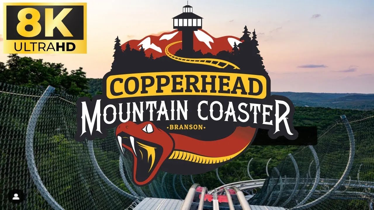 POV of Copperhead Mountain Coaster (Branson, Missouri) 8K POV of
