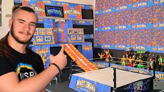 Ich habe eine riesige WWE WrestleMania-Actionfiguren-Arena gebaut!