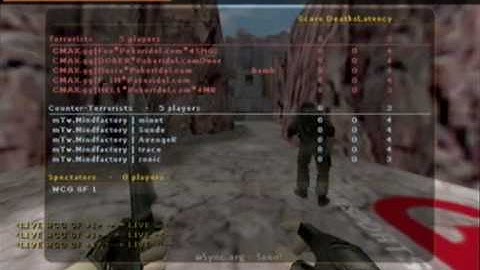 [WCG 2009 Grand Final - Counter-Strike - de-nuke Map2]  mtw vs cmax