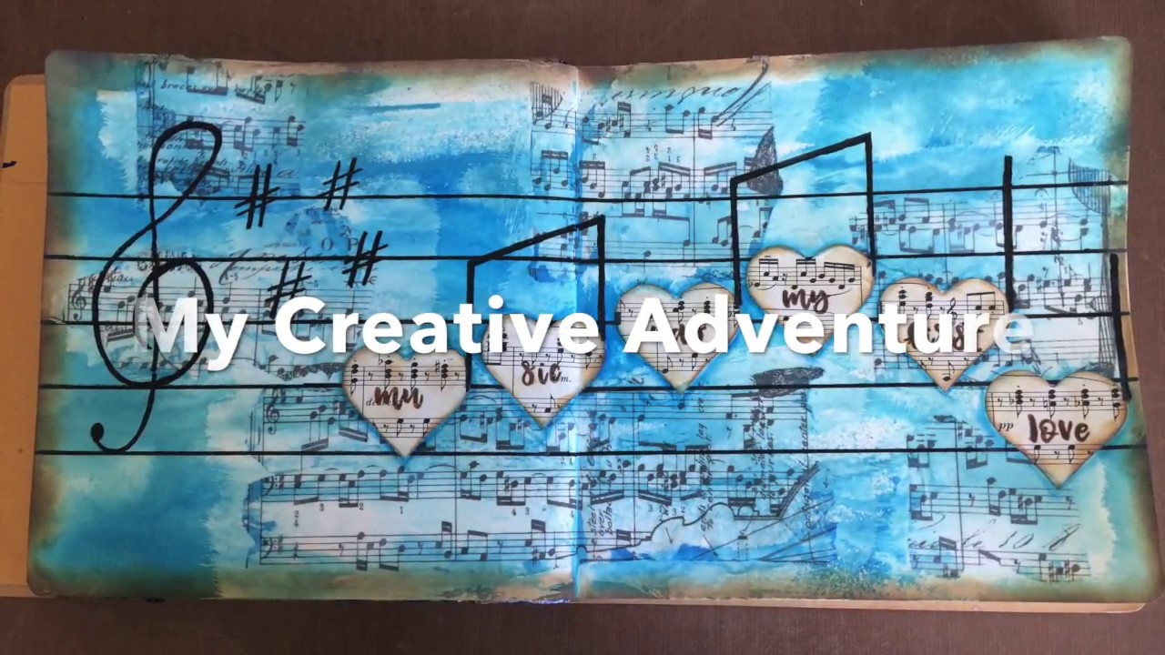 Art Journal Music was my first love YouTube