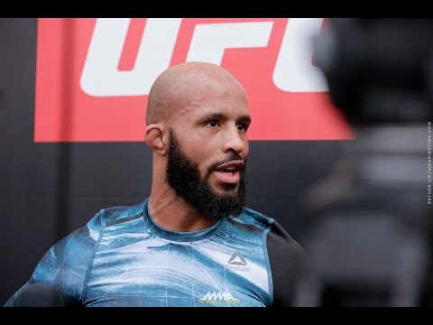 Demetrious Johnson UFC on FOX 24 Open Workout Scrum - MMA Fighting