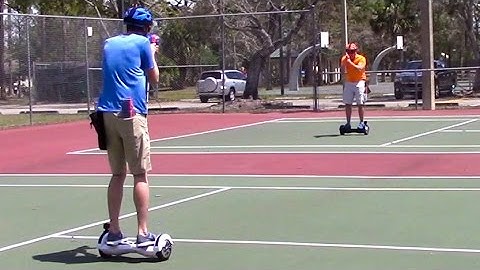 HOVERBOARD NERF BATTLE!