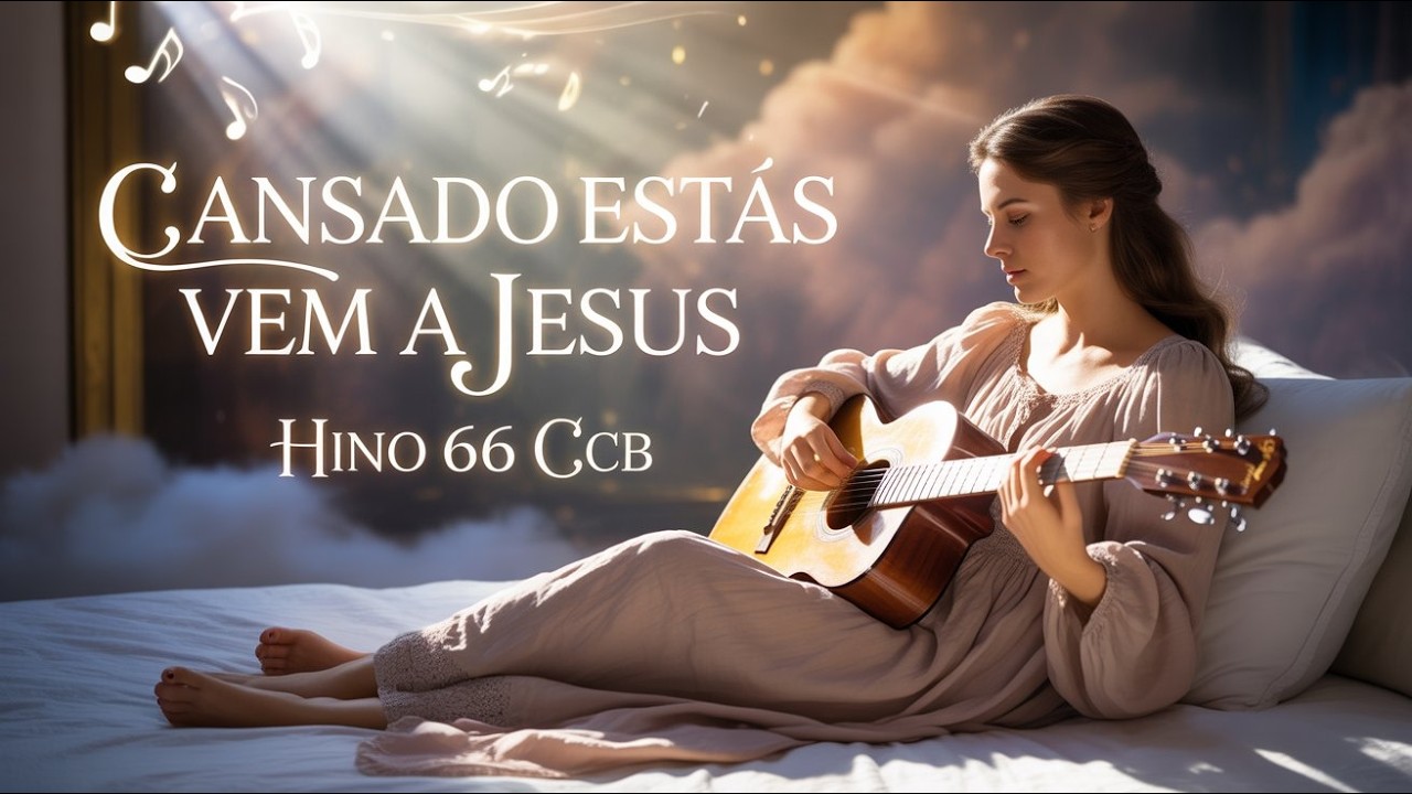 CANSADO ESTÁS VEM A JESUS | HINO 66 CCB | SERTANEJO