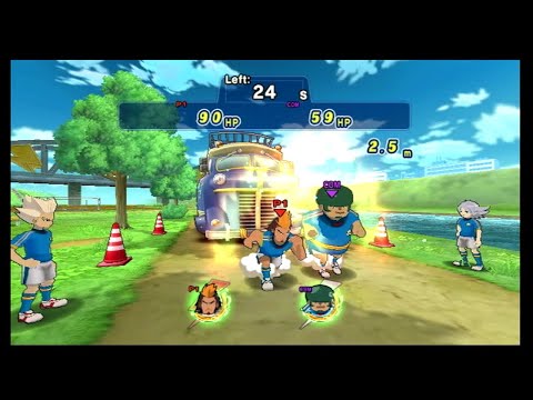 Inazuma Eleven Strikers ▷ Bus Pull: Pull the Team Bus! ▷ 15.6m