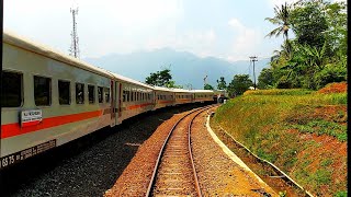 TRIP REPORT + BACKRIDE BY TRAIN | Naik KA Serayu dari Stasiun Kroya ke Stasiun Cimahi