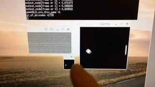 Reinforcement Machine Learning Pong from Pixel C++ Raspberry Pi