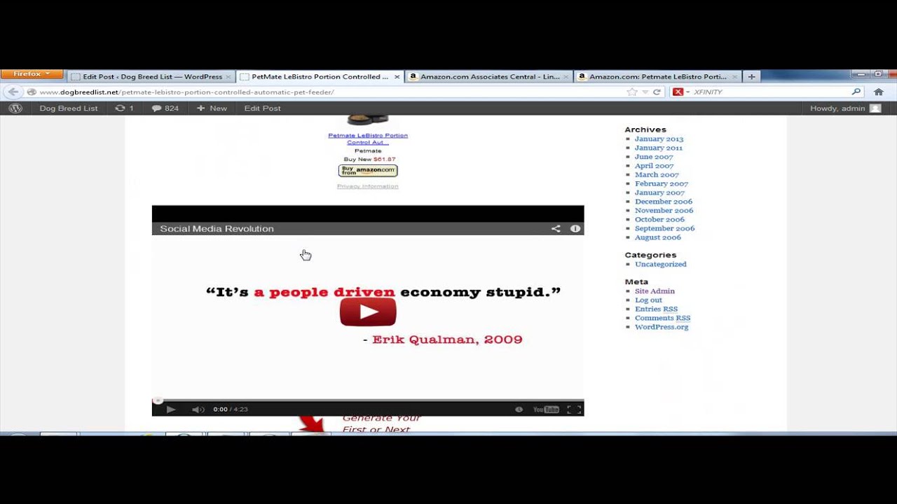 How to add Amazon products to your website as an affiliate YouTube