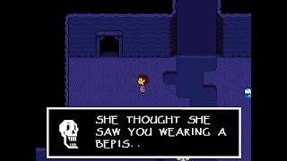Undertale - Papyrus Armor Error Message