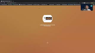 ASO Portal Tutorial 1 - Signing Up