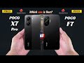 Poco X7 Pro vs Poco F7 ll 🔥 ll Full Details ll Which One is Best ?