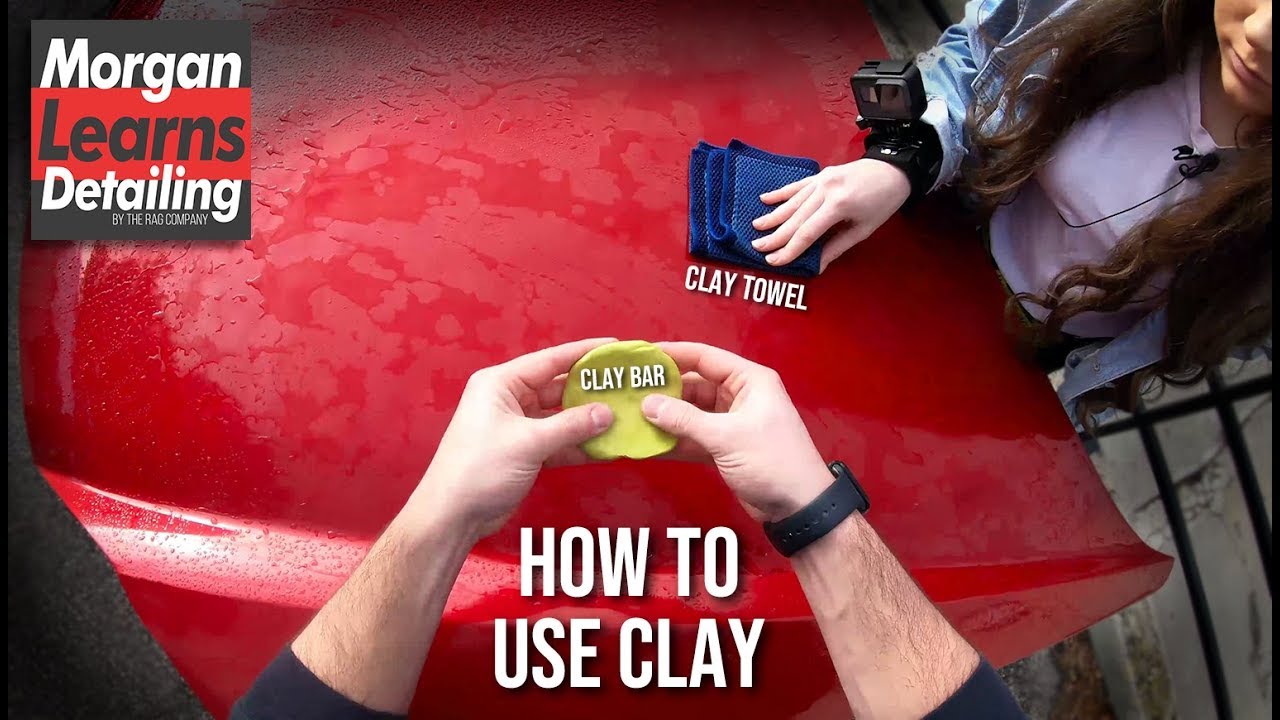 Paint Decontamination using Shine Mist and Smooth Move😎 #claybar #cla