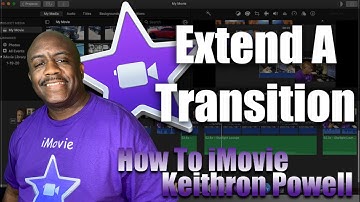 How To iMovie:  Extend Transitions Between Clips