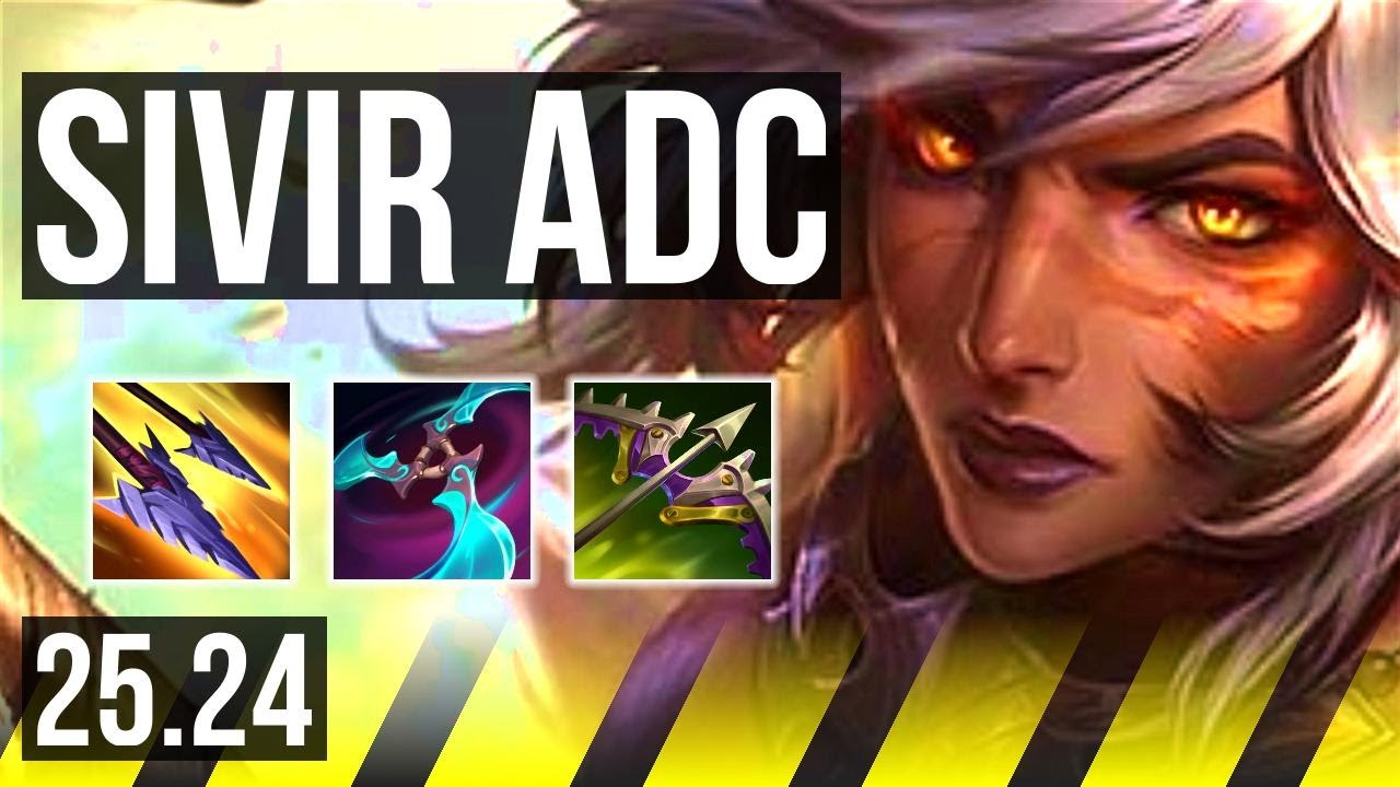 SIVIR & Braum vs MISS FORTUNE & Alistar (ADC) | Good KDA: 15/1/8 | KR Master | 25.24