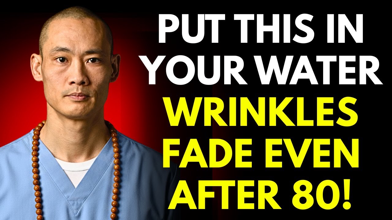 Senior STOP Drinking Plain Water! Add This to Boost Collagen Firm Skin & Smooth Wrinkles Shi Heng Yi