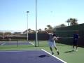 Taylor dent serve practice