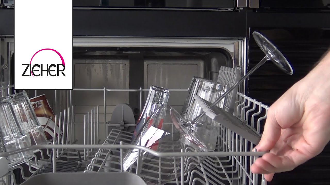 Zieher Weingläser in der Spülmaschine reinigen POS DE
