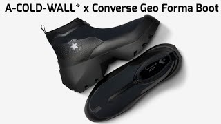 A-COLD-WALL* x Converse Geo Forma Boot Converse Geo Forma Boot Black