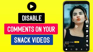 How to Disable Comments on Your Snack Videos || Snack Video App screenshot 3