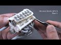 McLaren Honda MP4/6 Part11【 TAMIYA 1/12 scale 】プラグ上部の加工をします。セカンドエンジン。