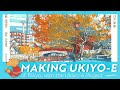 Making a real Japanese Ukiyo-e print!