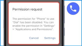 Permission Request Phone Management | Permission Request Problem