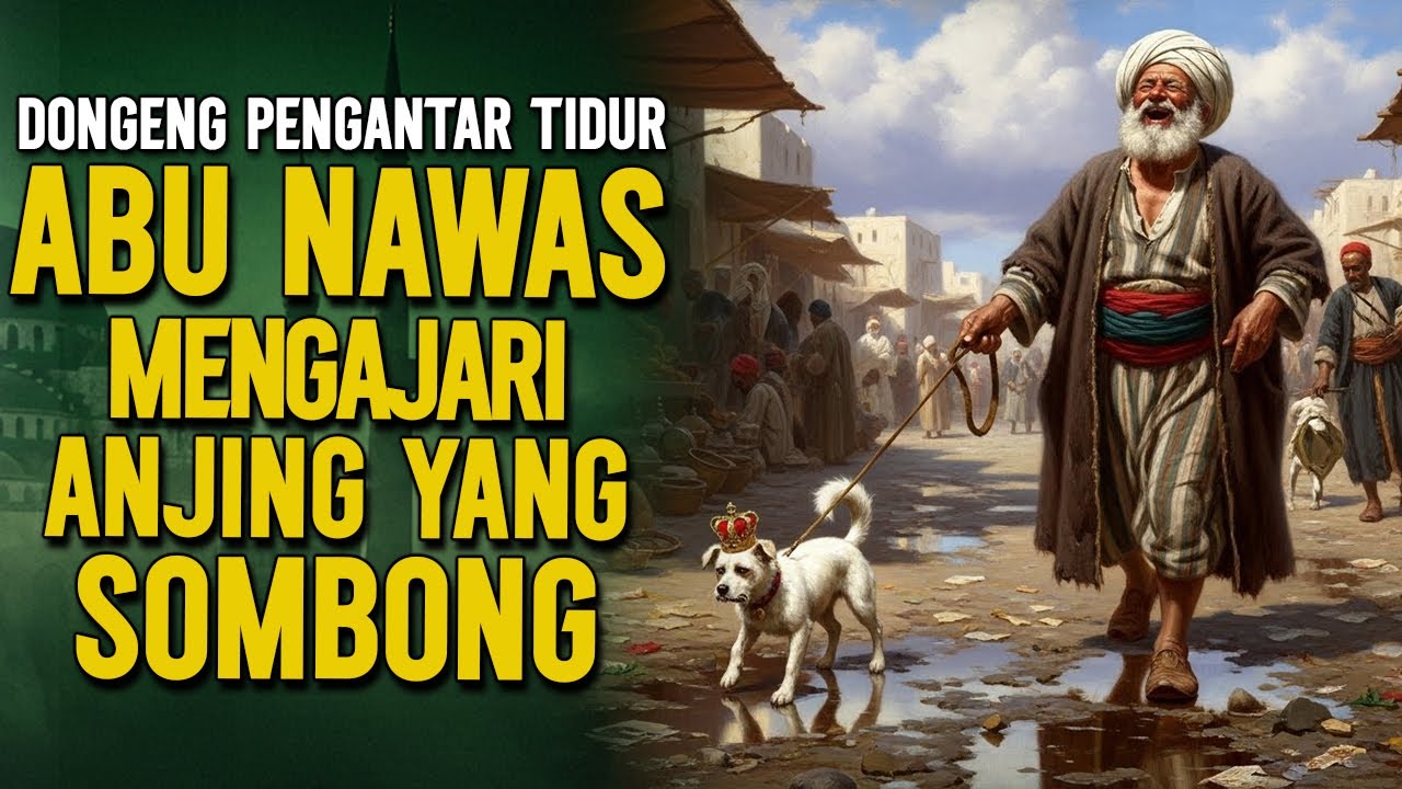 ABU NAWAS MENGAJARI ANJING YANG SOMBONG || DONGENG LUCU PENGANTAR TIDUR