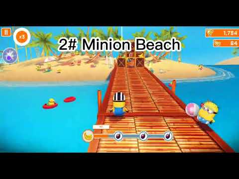 Despicable Me Minion Rush- Locations 1-4 (No Commentary)