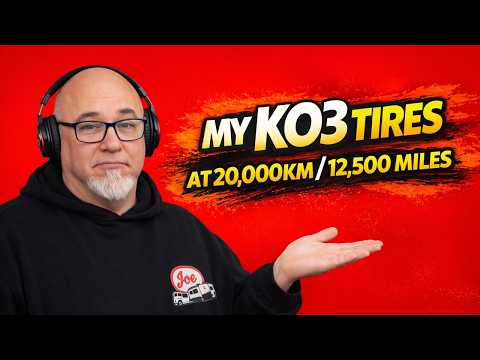 KO3 Tire Review after 20,000 km/12,500 mi 1- year Towing, Snow, Dirt, & Rain, RESULTS? #bfgoodrich