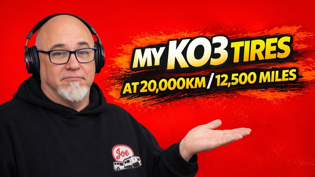 KO3 Tire Review after 20,000 km/12,500 mi 1- year Towing, Snow, Dirt, & Rain, RESULTS? #bfgoodrich