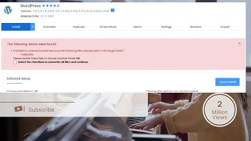 WordPress Installation Already Exists | Here