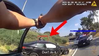 LAPD Opens Fire on Armed Suspect After Pursuit Ending Crash With Officers - Los Angeles 4/8/26