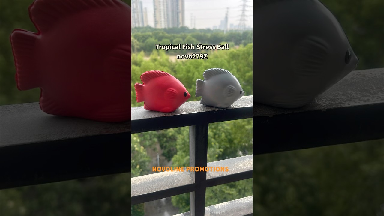 Tropical Fish Stress Ball -- NOVOLINE PROMOTIONS