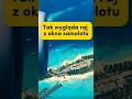 Malediwy. Tak wygląda raj z okna samolotu #malediwy #maledives #podróże #shorts #wakacje #lato