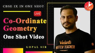 Co-Ordinate Geometry in One Shot | CBSE Class 9 Maths Chapter 3 NCERT | Vedantu Class 9 and 10