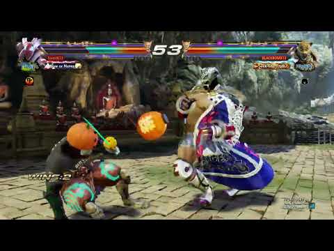 1 and done Raijin King VS Fujin Yoshimitsu Laggy PS4 Version 5 Tekken 7 20221001040705