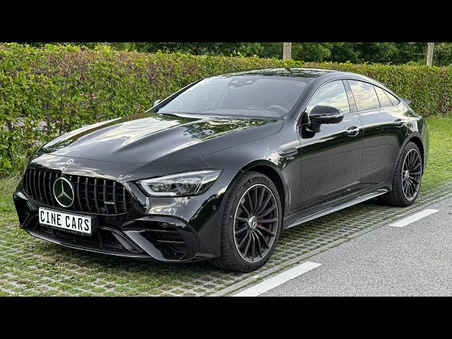 2024 Mercedes AMG GT 53 4-door Sound, Interior & Exterior - YouTube